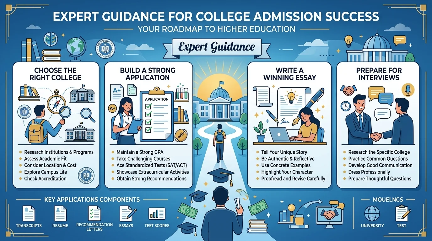 Expert Guidance for College Admission Success Through Leadership