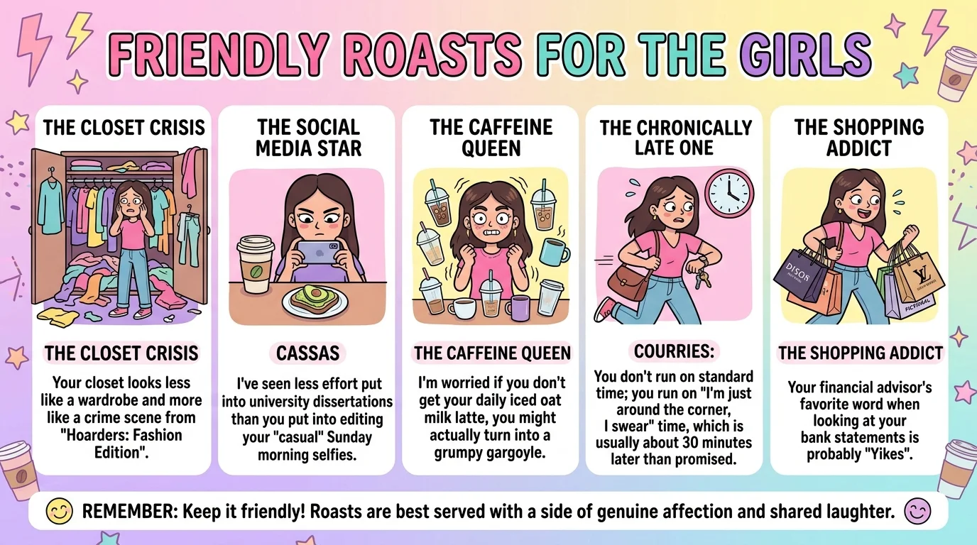 Best Roasts for Girls
