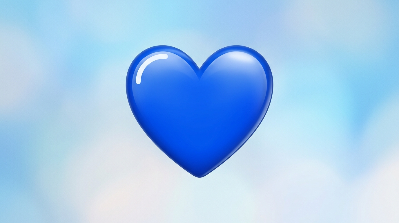 Blue Heart Emoji Meaning