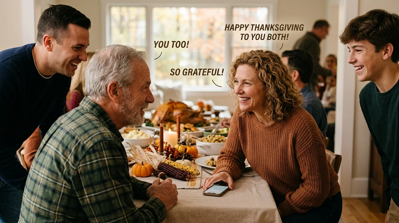 Replies to Happy Thanksgiving