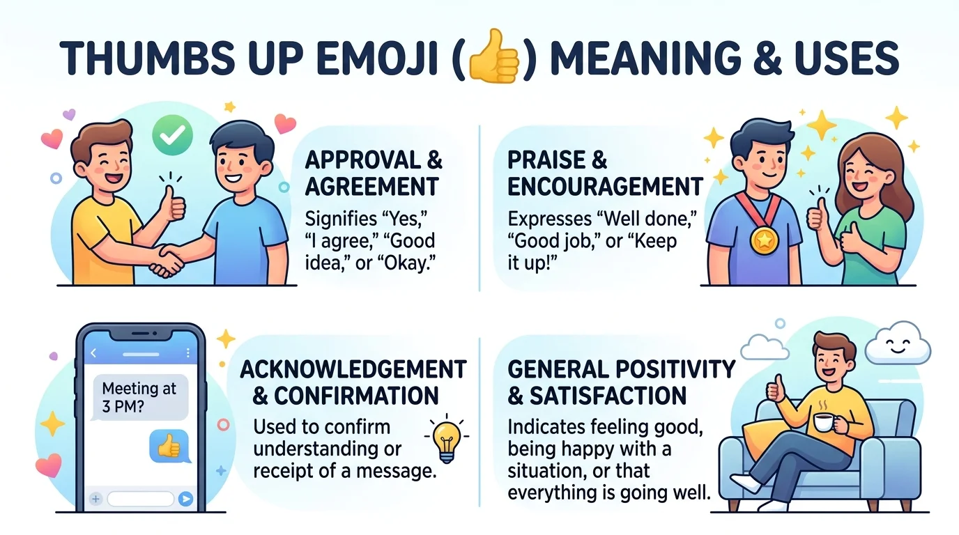 Best Emoji Alternatives to the Thumbs Up Emoji