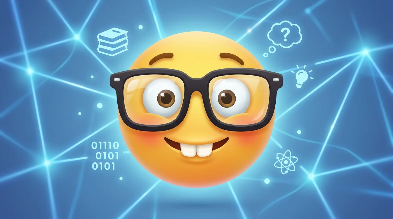 Nerd Face Emoji Meaning in Work Conversations