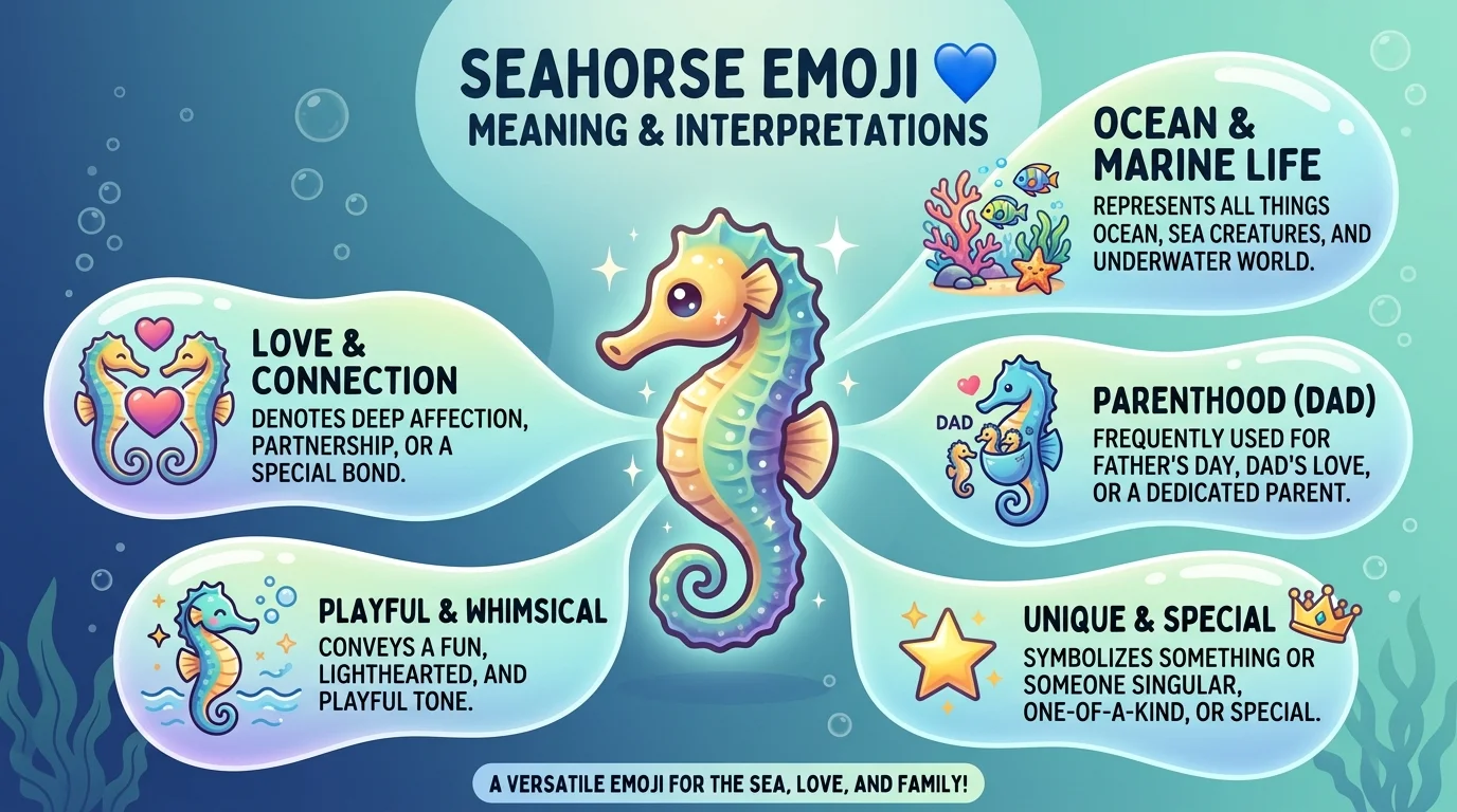 Seahorse Emoji Meaning From a Girl