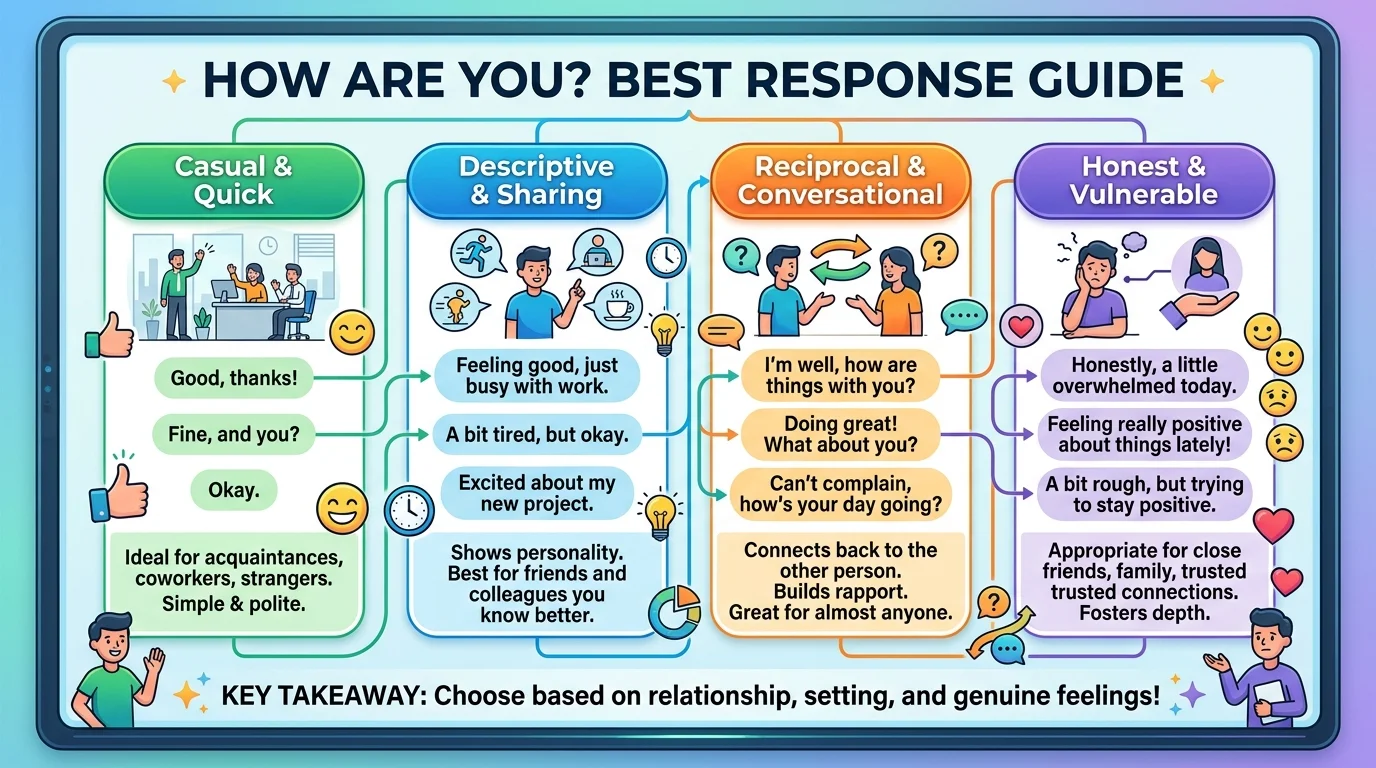 Texting How Are You Best Response Examples