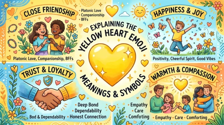 Yellow Heart Emoji Meaning