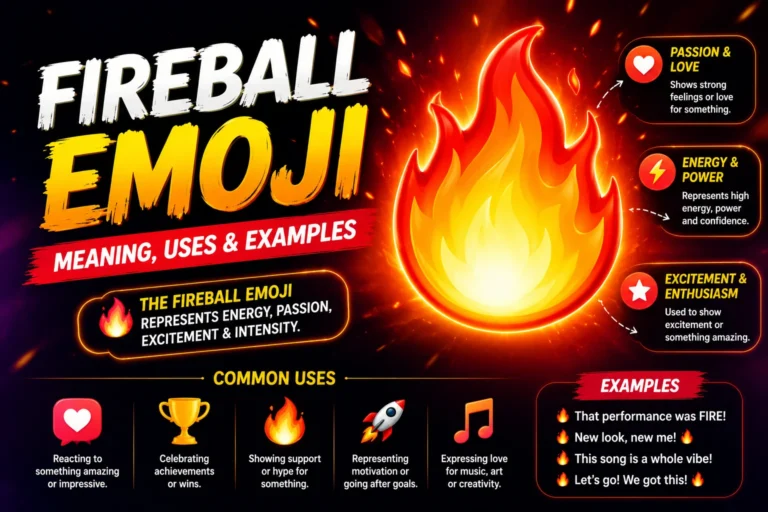 fireball emoji meaning