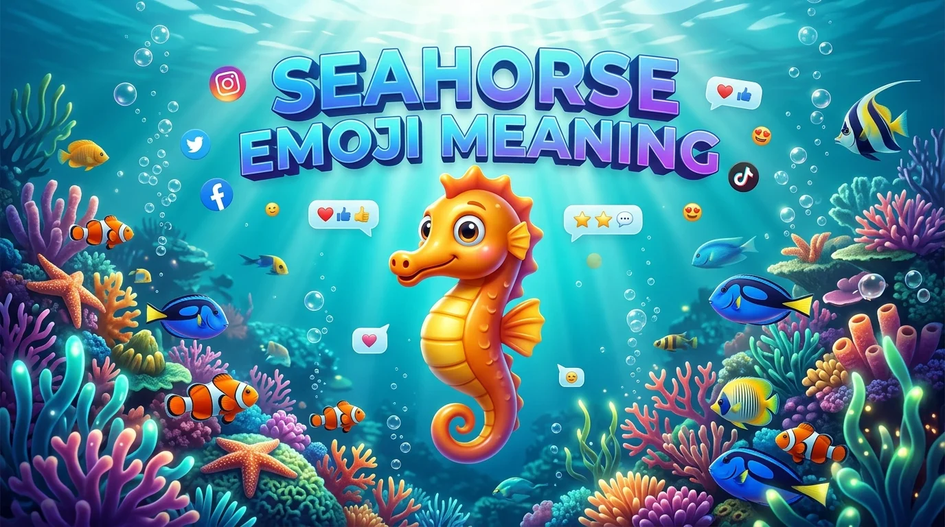 seahorse emoji meaning