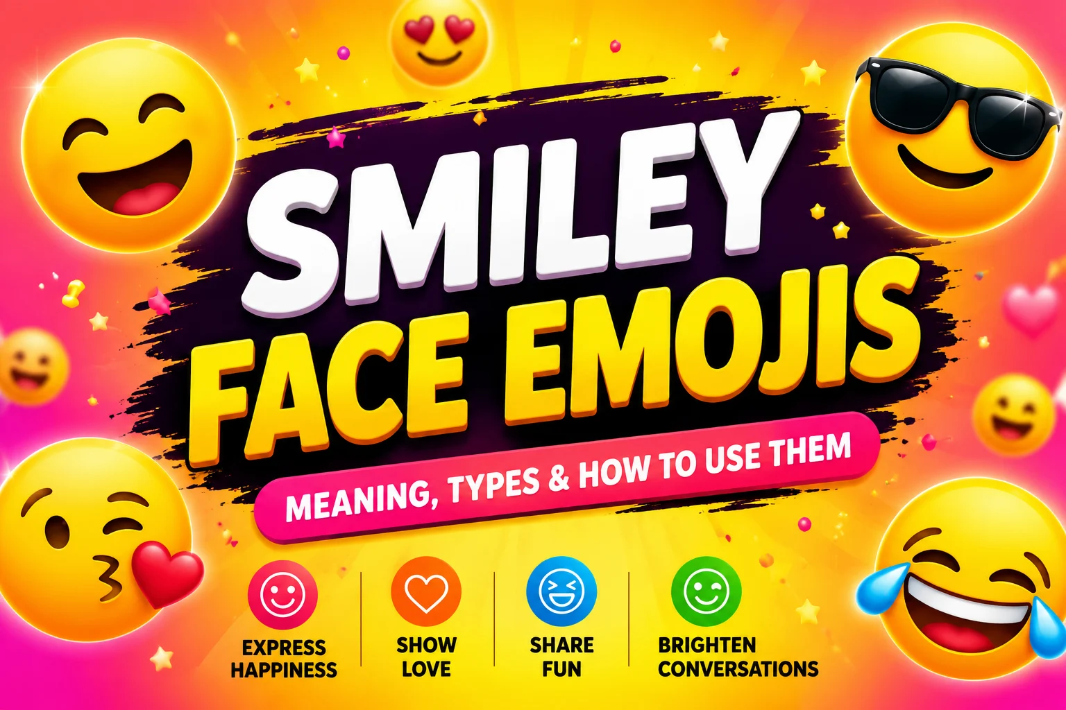 smiley face emojis
